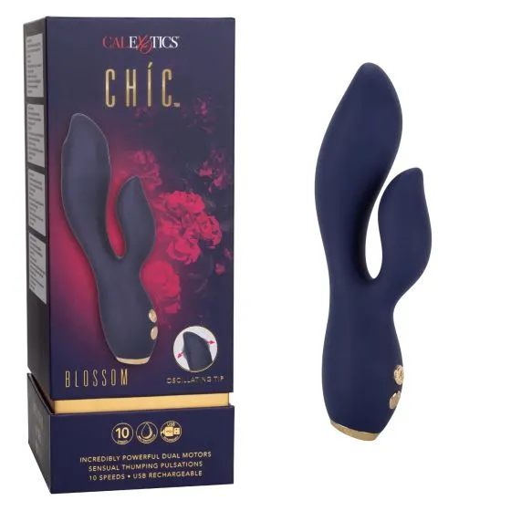 Female Sex Toys CalExotics Chic Blossom Rabbit Vibrator Ultimate Pleasure