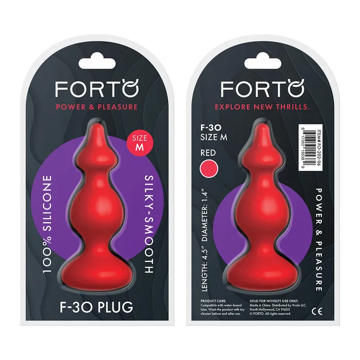 FORTO F-30 Pointer Red Medium | FORTO Anal