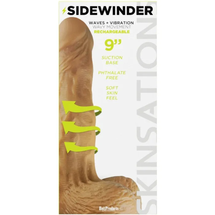 HOTT Products Skintastics Sidewinder Vibrating Dildo HOTT Products Vibrators