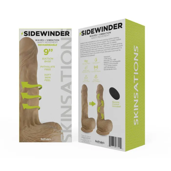 HOTT Products Skintastics Sidewinder Vibrating Dildo | HOTT Products Vibrators