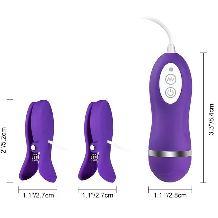 Lovetoyshub Couples | 10 Stimulation Modes Remote Control Nipple Sex Toys