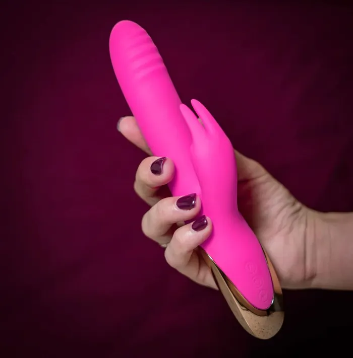 Maia Toys Female Sex Toys | Dream Supercharged Silicone Rabbit Vibrator Rechargeable Pink