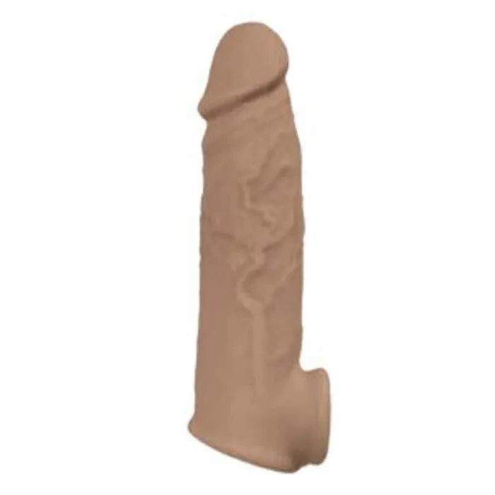 Male Sex Toys Nasstoys Natural Realskin Vibrating Penis Xtender Brown