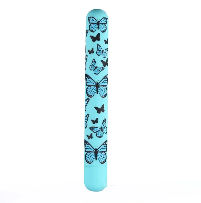 Monarch Butterfly Pattern Long Rechargeable Massager Bullet | Maia Toys Female Sex Toys