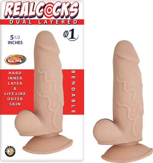 Nasstoys Dildos | Real Cocks Dual Layered #1- 5 1/2