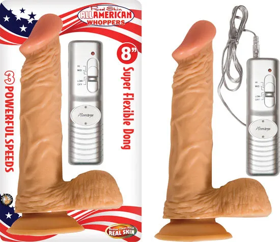 Nasstoys Female Sex Toys Realistic Vibrator All American Whopper with Balls