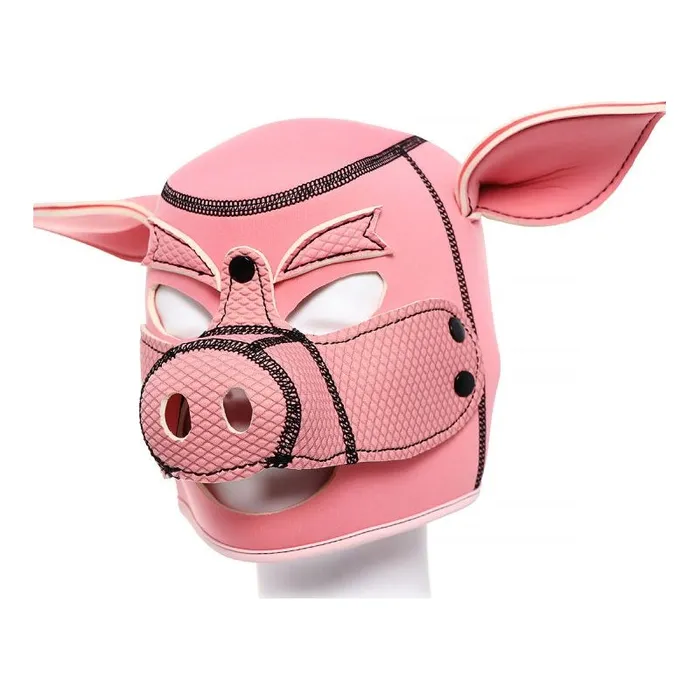 Neoprene Pig Mask Pink Daytona Vibrators