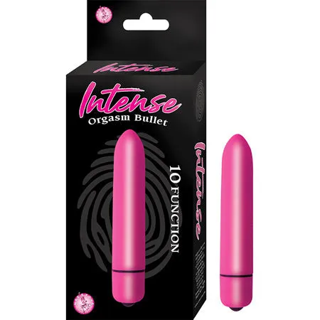 Novelties By Nasswalk Vibrators Intense Orgasm 35 Waterproof Bullet Vibrator Pink