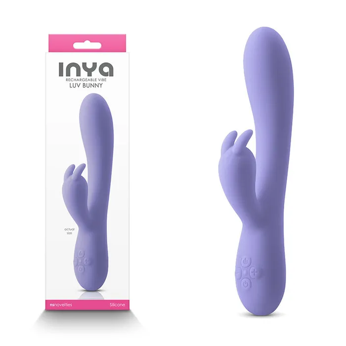 NS Novelties Vibrators INYA Luv Bunny Purplensn055375