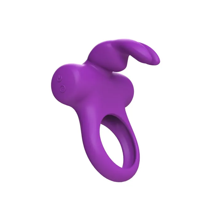 Ohhh Bunny Frisky Bunny Vibrating Ring Perfectly Purple VeDO Vibrators