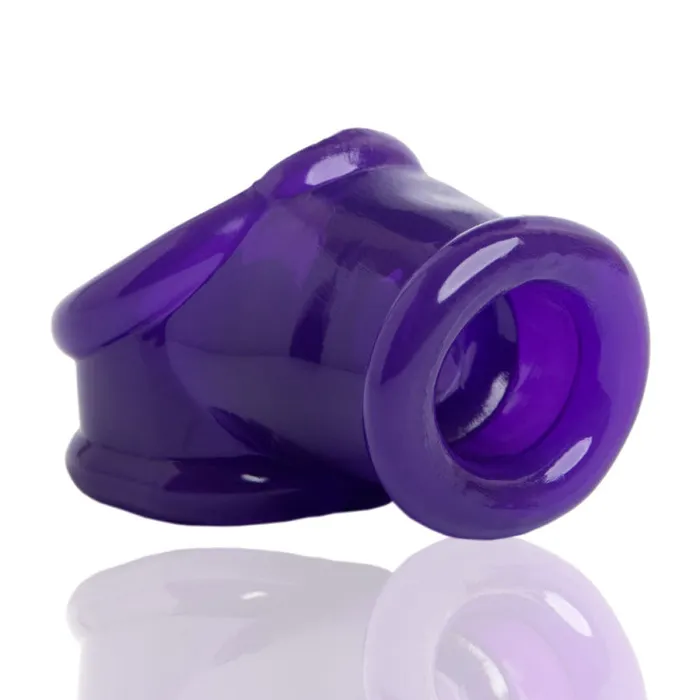 Oxballs Powersling Cocksling With Ballstretcher - Eggplant | Male Sex Toys