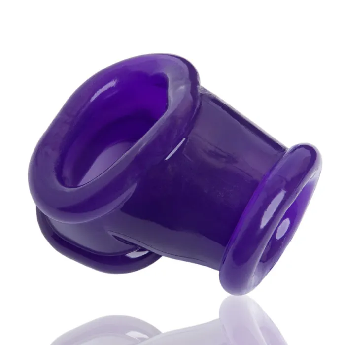 Oxballs Powersling Cocksling With Ballstretcher - Eggplant | Male Sex Toys