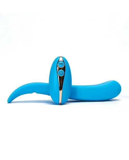 Perfect Dimensions Vibrators 2chooselove The Luvslide Couples Vibrator Wremote Blue