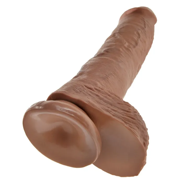 Pipedream Dildos King Cock 10 Cock With Balls Tan