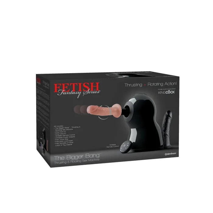 Pipedream Female Sex Toys Fetish Fantasy the Bigger Bang Thrusting Rotating Sex Machine