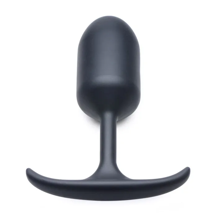 Premium Silicone Weighted Anal Plug Small Xr Brands Heavy Hitters Male Sex Toys