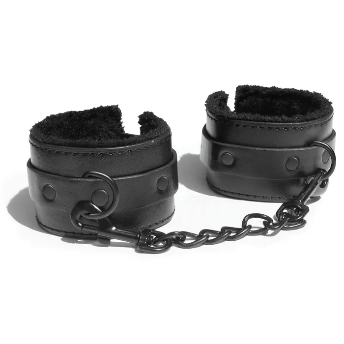 Sex & Mischief Shadow Fur Handcuffs-(ss09912) | Sportsheets Couples