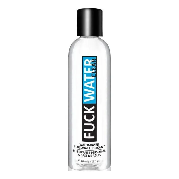 Sexual Health Wellbeing FuckWater 4oz120ml Water Based Clear Lubricant FuckWater