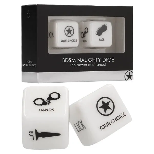 Shots Toys Couples Ouch BDSM Naughty Dice Couples Dice Game