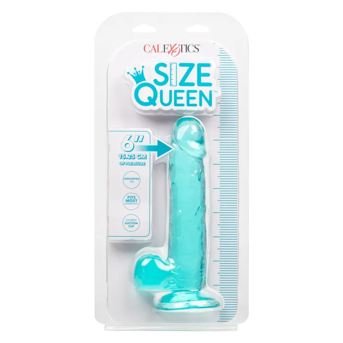 Size Queen 6 Inch - Blue | Calexotics Anal