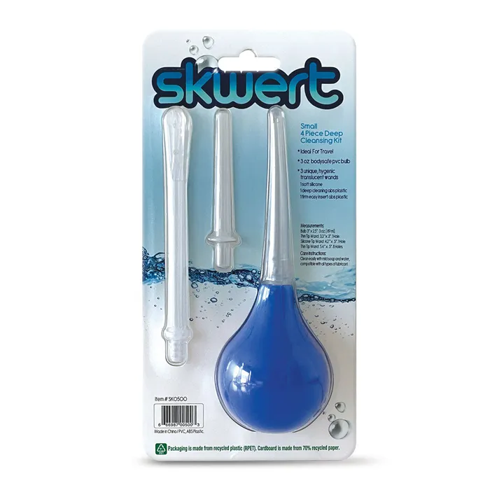 Skwert Small 3 oz Douche Kit-(sk0500) | C1 Releasing Anal