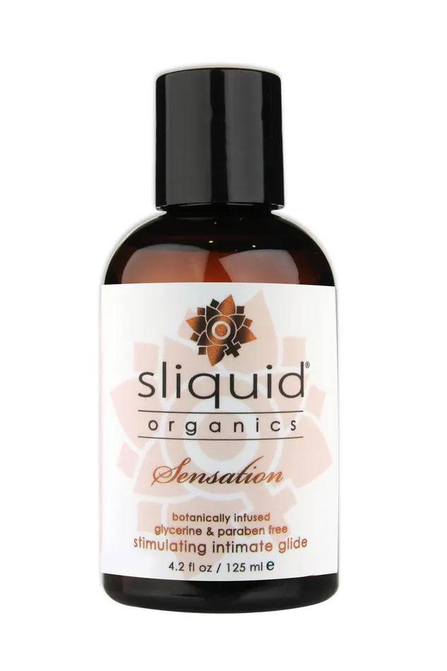 Sliquid Vibrators Organics Sensation 42 Fl Oz 124 ml