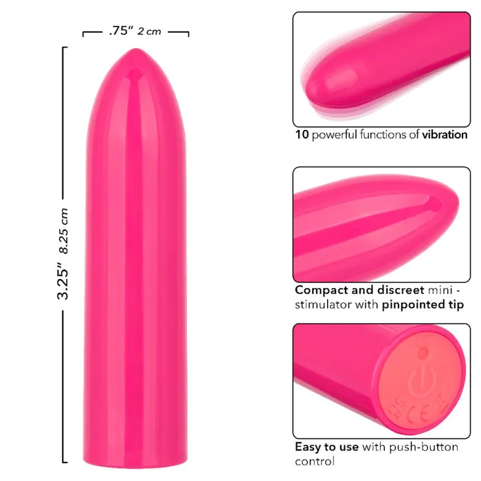 Turbo Buzz Classic Bullet - Pink | Calexotics Vibrators