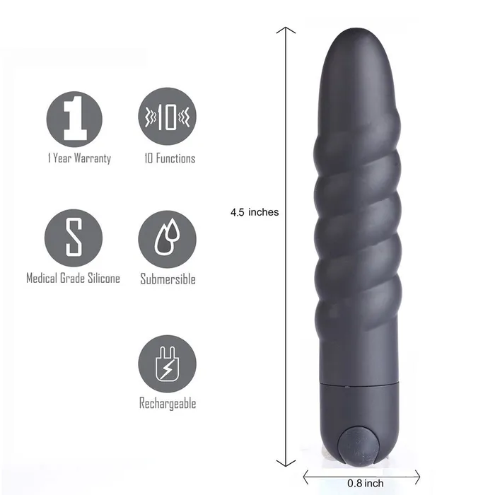 Ultimate Lola Rechargeable Twisty Bullet Vibrator Maia Toys Female Sex Toys