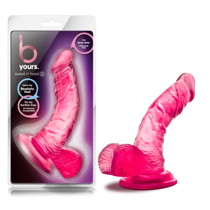 Vibrators | Blush Novelties B Yours - Sweet n' Hard 8 - Pink