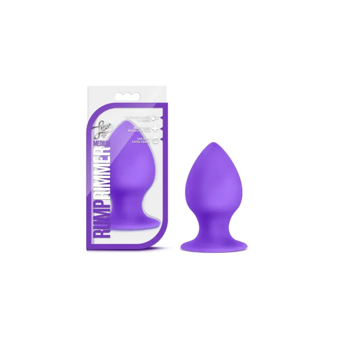 Vibrators | Blush Novelties Luxe - Rump Rimmer - Medium Purple