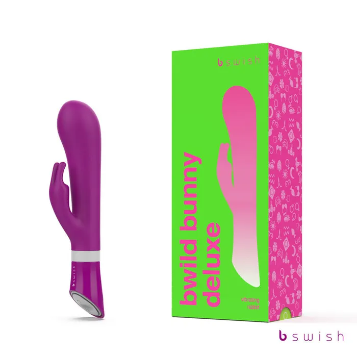 Vibrators Bwild Deluxe Bunny Raspberrybsdwb0644 Bswish