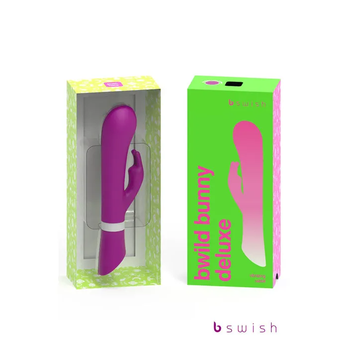 Vibrators | Bwild Deluxe Bunny - Raspberry-(bsdwb0644) - Bswish