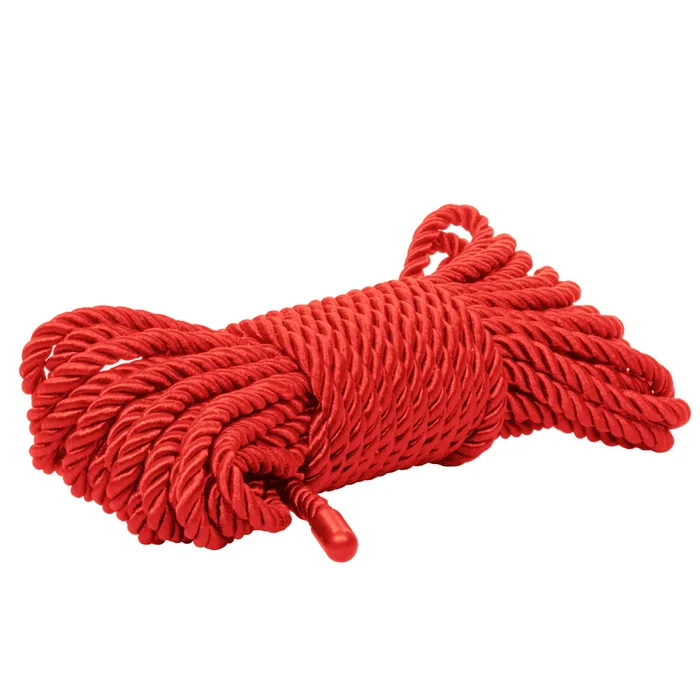 Vibrators CalExotics Scandal BDSM Rope 3275ft 10m Red