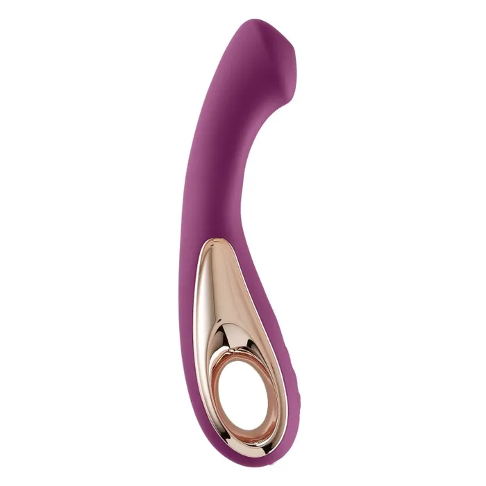 Vibrators Cloud 9 Novelties Pro Sensual Roller Touch TriFunction GSpot Curved Form Plum