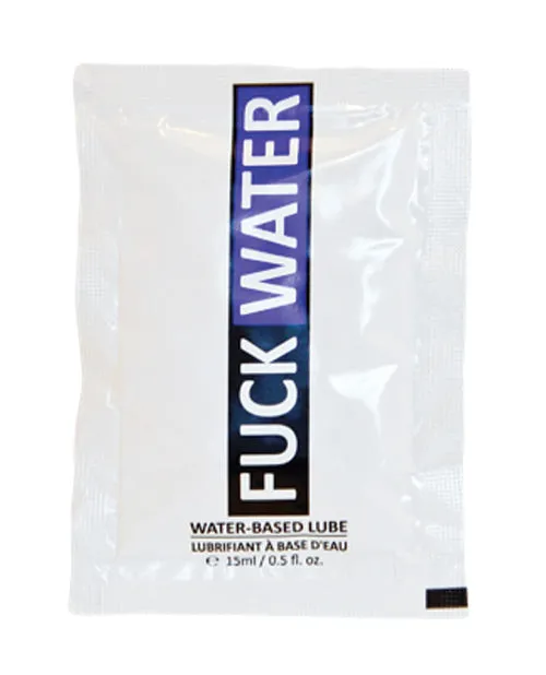 Vibrators Fuck Water H2o Foil 3 Oz Picture Brite