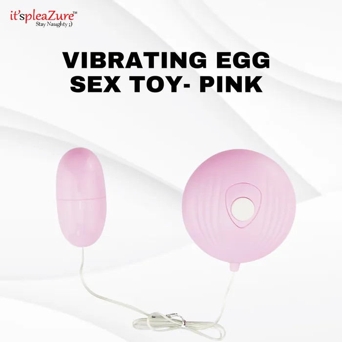 Vibrators ItspleaZure Itspleazure Vibrating Egg Sex Toy Pink