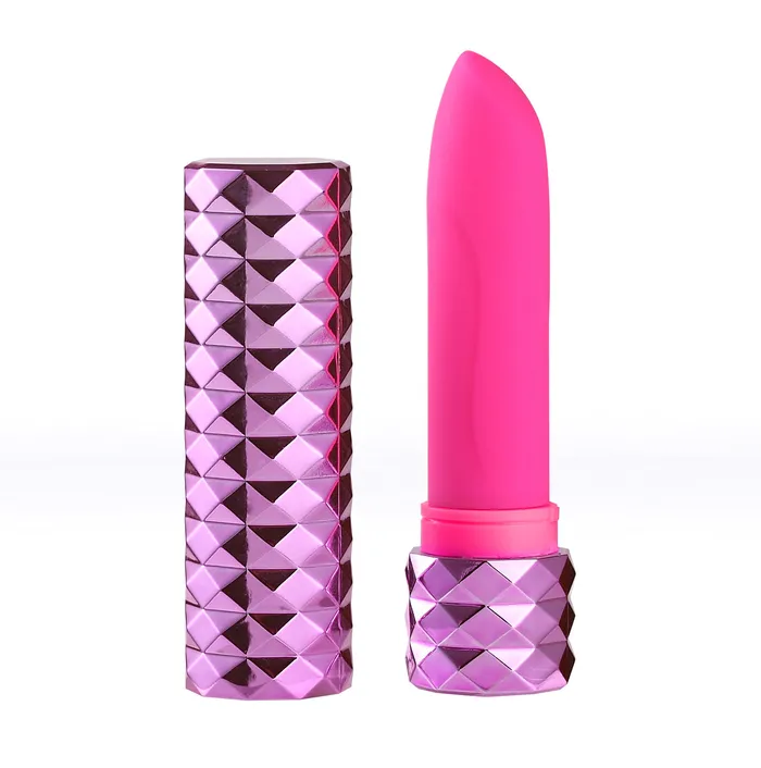 Vibrators | Maia Toys Roxie Crystal Gem Lipstick Bullet Vibrator - Pink