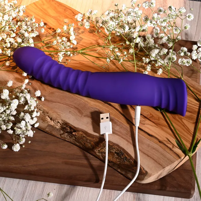 Vibrators | Selopa Selopa TRIXXXIE - Purple 22.2 cm USB Rechargeable Vibrator