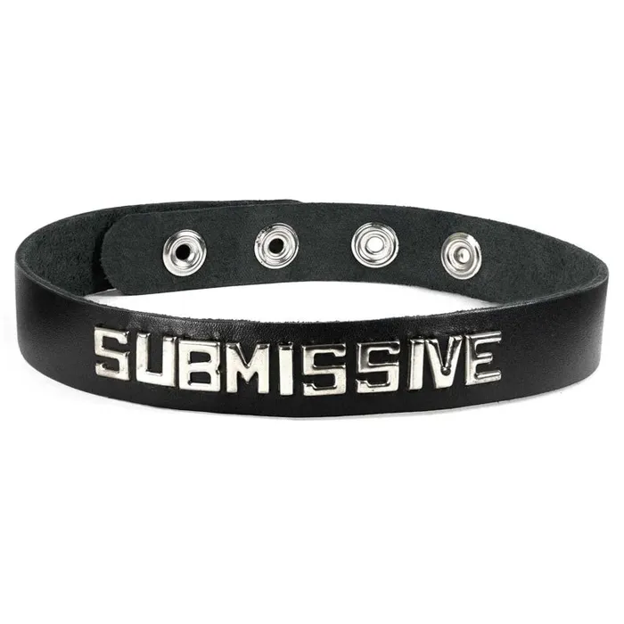 Vibrators Spartacus Sm Collar Submissive