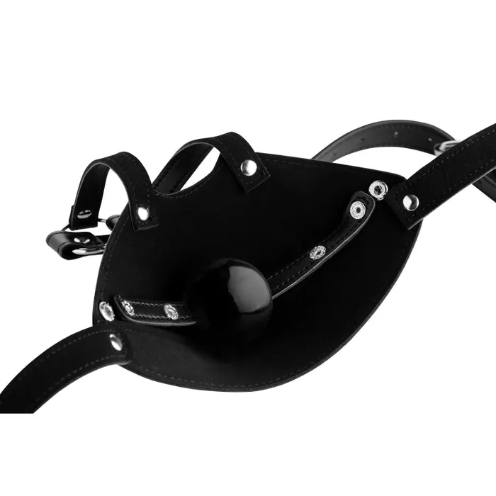 Xr Brands Strict Female Sex Toys Muzzle Harness With Ball Gag