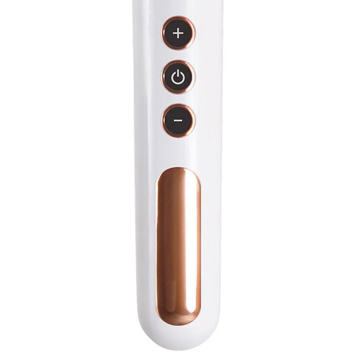 Adam Eve Rechargeable Magic Massager Rose GoldWhite 33 cm Wand Adam Eve Female Sex Toys