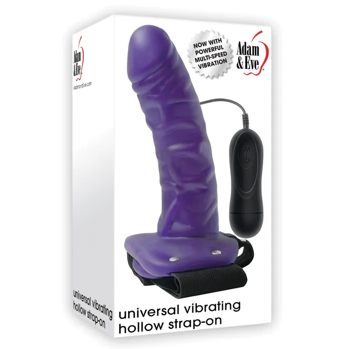 Adam Eve Universal Vibrating Hollow Strap On Curve Toys Female Sex Toys