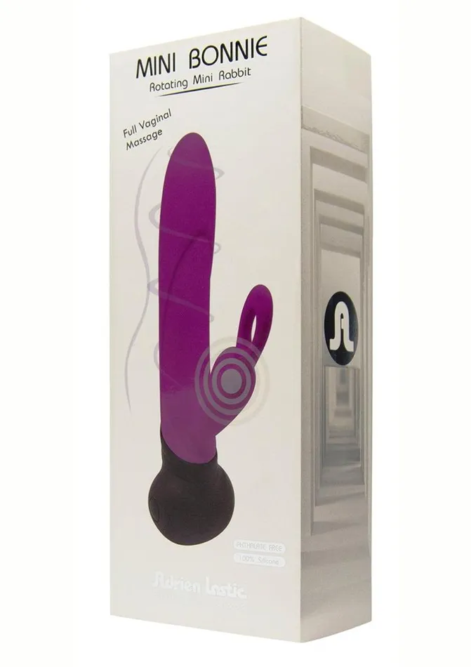 Adrien Lastic Mini Bonnie and Clyde Rechargeable Silicone Rabbit Vibrator Female Sex Toys