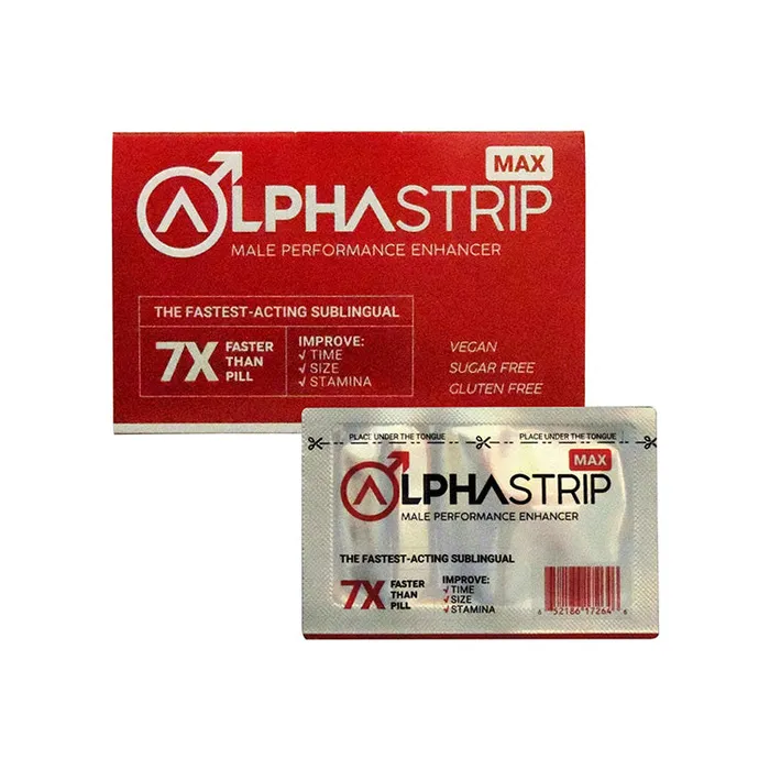 Alpha Strip Max Male Performance Enhancer Alpha Strip Male Sex Toys