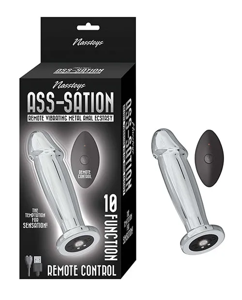 Anal Asssation Remote Vibrating Metal Anal Ecstasy Nasstoys