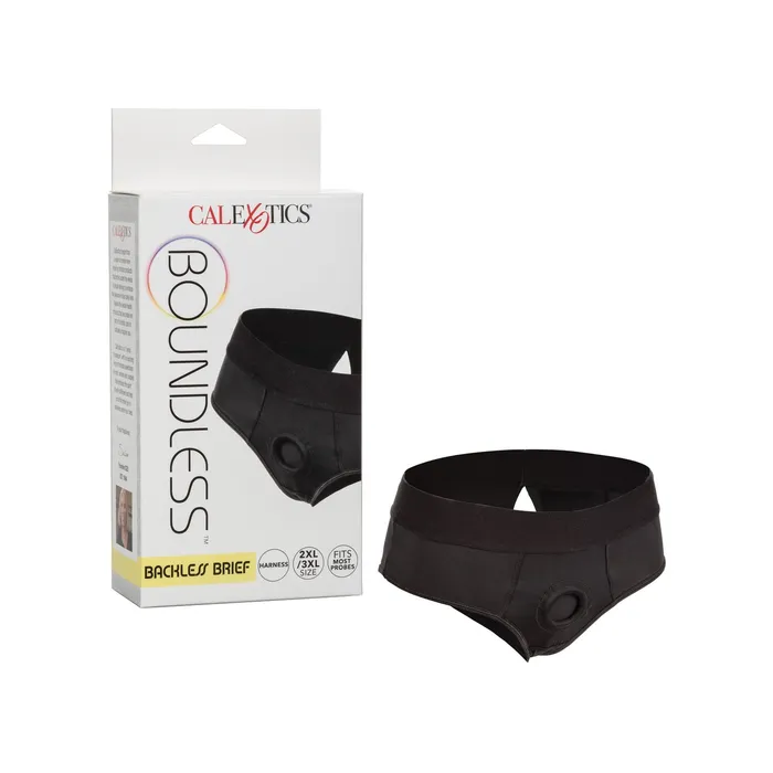 Anal CalExotics Boundless Backless Brief 2xl3xl Black