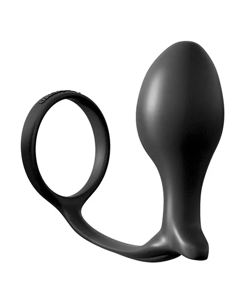 Anal Fantasy Collection Ass Gasm Advanced Plug wCockring Pipedream Products Anal