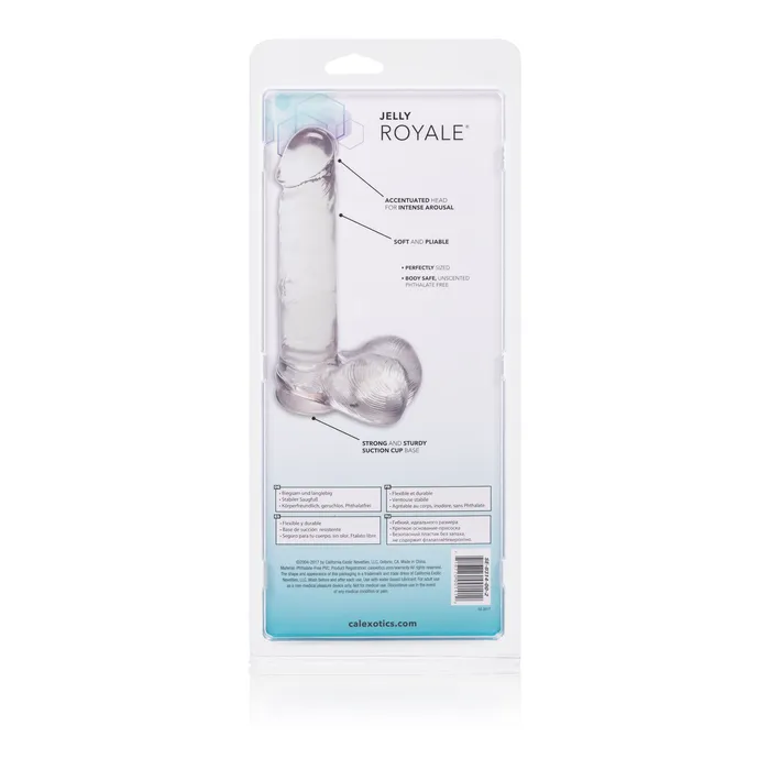 Anal Jelly Royale 725 Inch Clear California Exotic