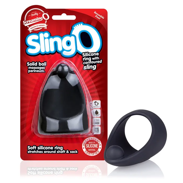 Anal Screaming O Screaming O SlingO Black PACK OF 2