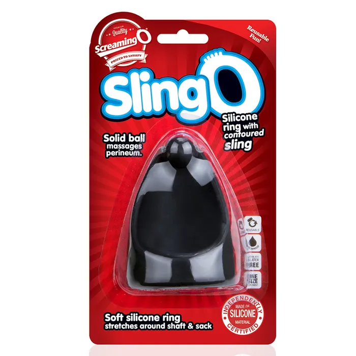 Anal Screaming O Screaming O SlingO Black PACK OF 2